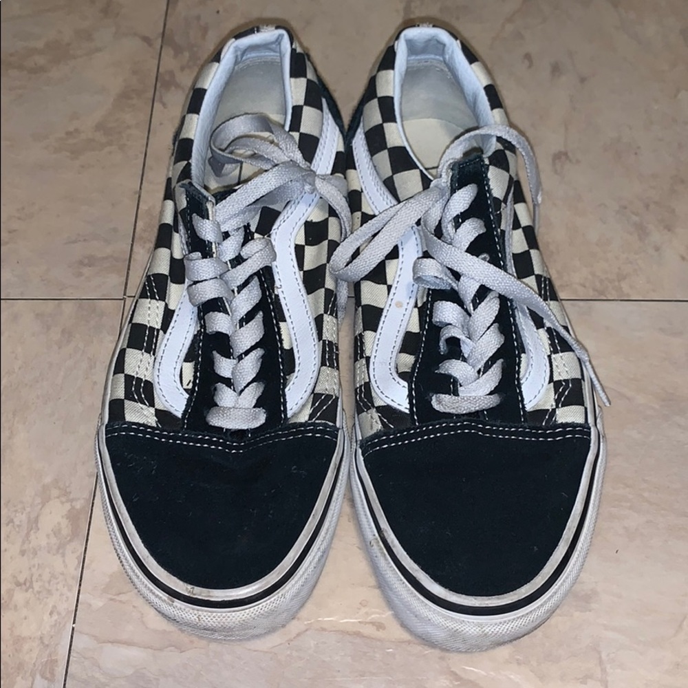 Checkered vans